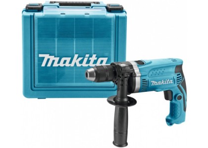Дрель ударная щеточная Makita HP1631, 1 скорость, патрон 12 мм, 0-3200 об/мин
