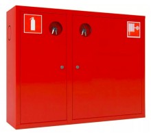 Шкаф пожарный ШП-К1-О1 (Н)3К (ШПК-315-Н3К) Стандарт 840*650*230, красный, замок, почтовый.