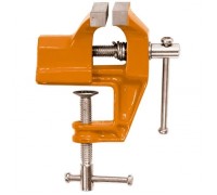 Тиски настольные  50 мм, поворотные, с зажимом, Sparta