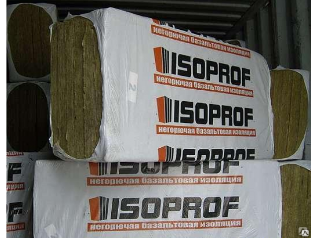 Утеплитель Изопроф РУФ Н 1000х500х150мм (0,15м3) плотность 100 кг/м3
