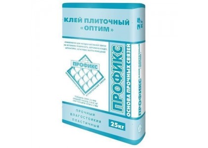 Клей Профикс Оптим 25 кг для плитки (48)