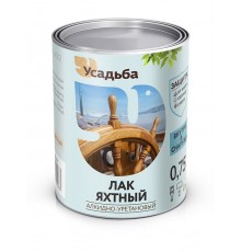 Лак яхтный алкидно-уретановый глянцевый У-440 2,5 л ЖБ
