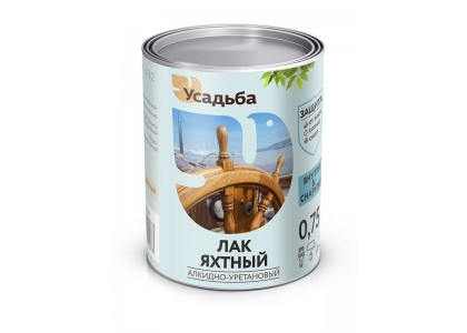 Лак яхтный алкидно-уретановый глянцевый У-440 2,5 л ЖБ