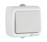 Выключатель 1-клавишный о/п Мурманск 10А серый EKF ERV10-021-30-54