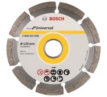 Круг алмазный 125 х 22  мм, ECO Universal, Bosch
