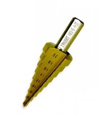 Сверло  4 - 12 мм ступенчатое по металлу, быстрорежущая сталь М2, Гранит