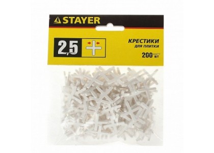 Крестики 2,5 мм, 200 шт Stayer
