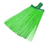 Метла синтетическая плоская 275х290мм без черенка (Ø25мм)