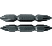 Биты двухсторонние PH2-2РН 75 мм сталь S2, 1 шт, Fit (10 шт/уп)