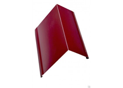 Планка торцевая 95*120*2000мм (3005) красное вино