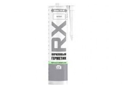 Герметик Rx formula акриловый быстросохнущий белый 260 мл