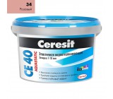 Расшивка Ceresit СЕ 40 розовый эластичная водоот 2кг(12)