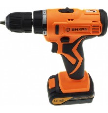 Дрель-шуруповерт АКБ Вихрь ДА-14,4Л-2 14,4 В 
