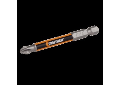 Биты крестовые PH2 х 70 мм B42-22-0702GV (30), лента 10 шт, 1 шт, Craftmate 
