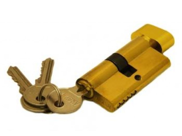 Ключевой цилиндр Arsenal R6-3-60мм PB-S ключ/завертка золото TURDUS