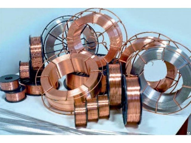Проволока сварочная SPM-ER70S-6 аналог СВ 08Г2С-О д=1,2мм (упак=18кг)
