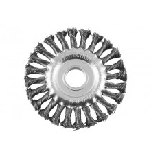 Щётка дисковая 200 х 22 мм витая стальная проволока, RemoColor