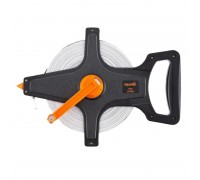 Рулетка геодезическая  50 м х 12.5 мм лента ПВХ открытый корпус Sparta