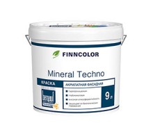 Краска фасадная MINERAL Techno MRA (9л) База А Финколор