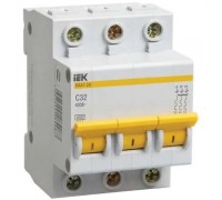 Автомат 3Р С 25А ВА 47-29 4.5кА ИЭК MVA20-3-025-C 