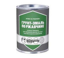 Грунт-Эмаль по ржавчине зеленый 0,8  кг  Стандарт (6шт)  ДЕКАРТ