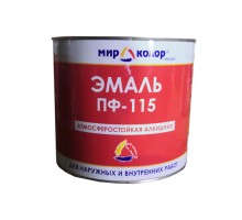 Эмаль ПФ-115 Корона салатовый 2,7 кг ГОСТ