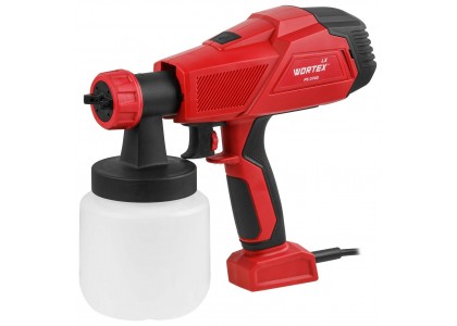 Краскораспылитель электрический Wortex LX PS 0740, 400 Вт, 700 мл/мин, бак 0,8 л, кейс