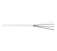 Провод ТЛФ 4*0,12 4 жилы белый