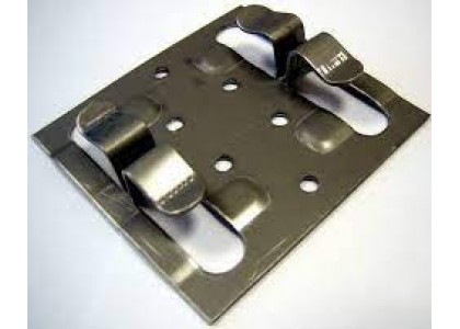 Кляммер рядовой нерж. AISI 430 -1,2 мм (8028) земельно-коричневый