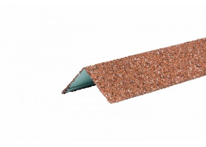 Уголок внешний металлический HAUBERK Красный 50*50*1250мм