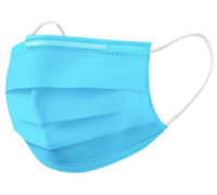 Маска защитная, тканевая трехслойная (не медицинская), 1 шт 