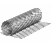 Сетка ЦПВС размер ячейки 50х20х0,5мм (1,25-10м) оцинкованная