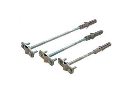 Держатель токоотвода фасадный с дюбелем 100мм 