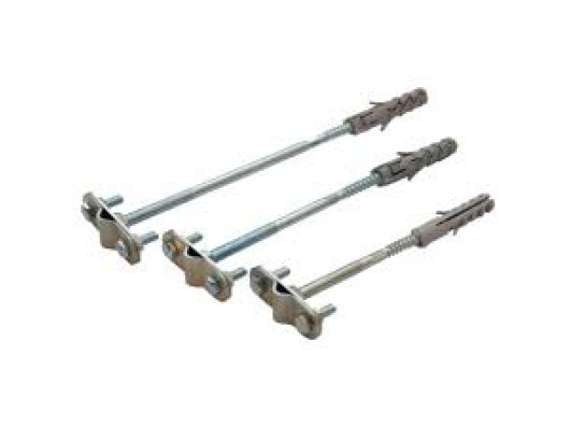 Держатель токоотвода фасадный с дюбелем 100мм 