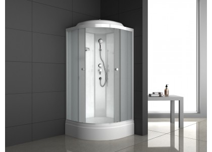 Душевая кабина 90*90*215 с/п ODA 8900 Р матовое стекло