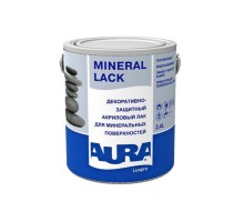 Лак полуматовый для минеральных поверхностей Aura luxpro Lack 2,4л
