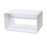 Соединитель прямоугольный с обратным клапаном 612СКПО (120х60мм)