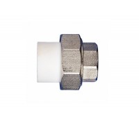 Муфта полипропиленовая PP-R комб. D40x1 1/4 ВР разъем