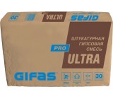 Штукатурка Гифас гипсовая GIFAS ULTRA PRO 30 кг (40) для руч и маш.нанесения ,толщина слоя 10-50мм
