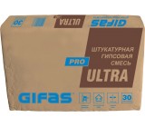 Штукатурка Гифас GIFAS ULTRA PRO 30 кг гипсовая для руч и маш нанесения толщина слоя 10-50 мм (40)