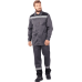 Костюм летний ГРАНИТ-2 куртка, брюки, размер 112-116, рост 182-188 серый-черный-лимонный