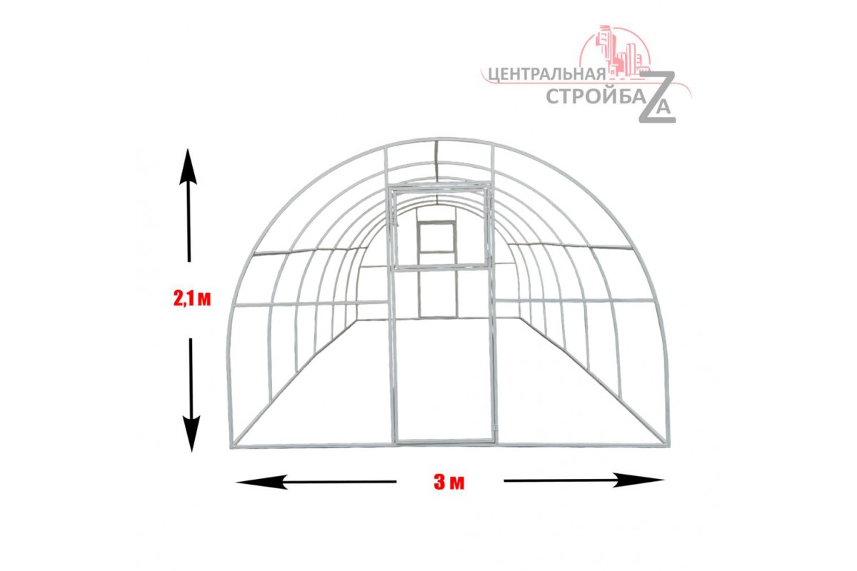 Параметры теплицы из поликарбоната Размеры и характеристики
