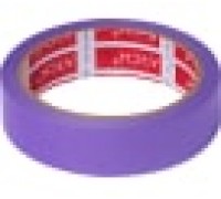 Скотч малярный 30ммх50м фиолетовый четкий край деликатная 673030