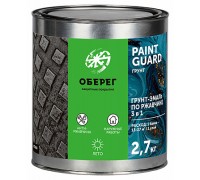 Грунт-эмаль PaintGuard по ржавчине алкидная 3 в 1 синий 2,7 кг