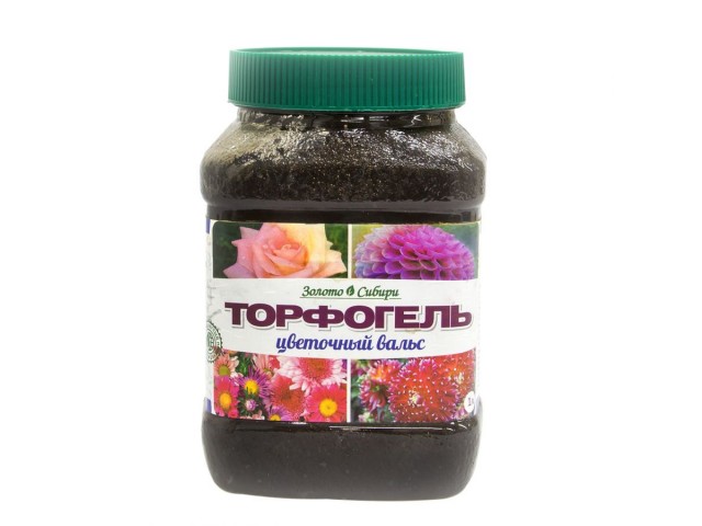 Торфогель Цветочный вальс, 1 л (1,1 кг)