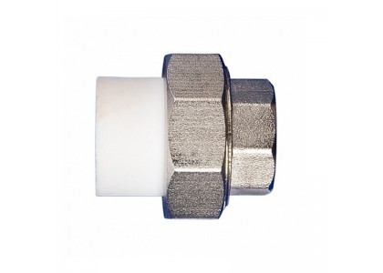 Муфта полипропиленовая PP-R комб. D25x3/4 ВР разъем