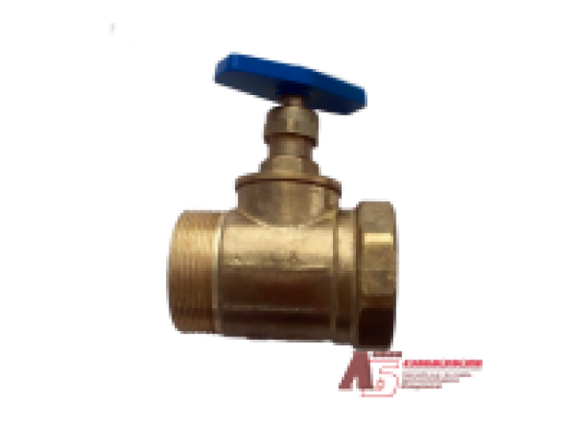 Клапан ДУ-50 прямой латунный 15Б3Р
