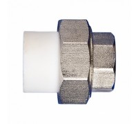 Муфта полипропиленовая PP-R комб. D20x3/4 ВР разъем