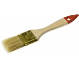 Кисть плоская  35 мм, натуральная щетина, деревянная ручка, Зубр,  Универсал-Оптима