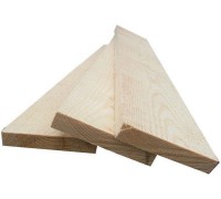 Доска обрезная не шлифованная 30x100x6000 мм Пихта